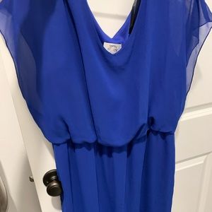 Royal blue, cocktail dress
